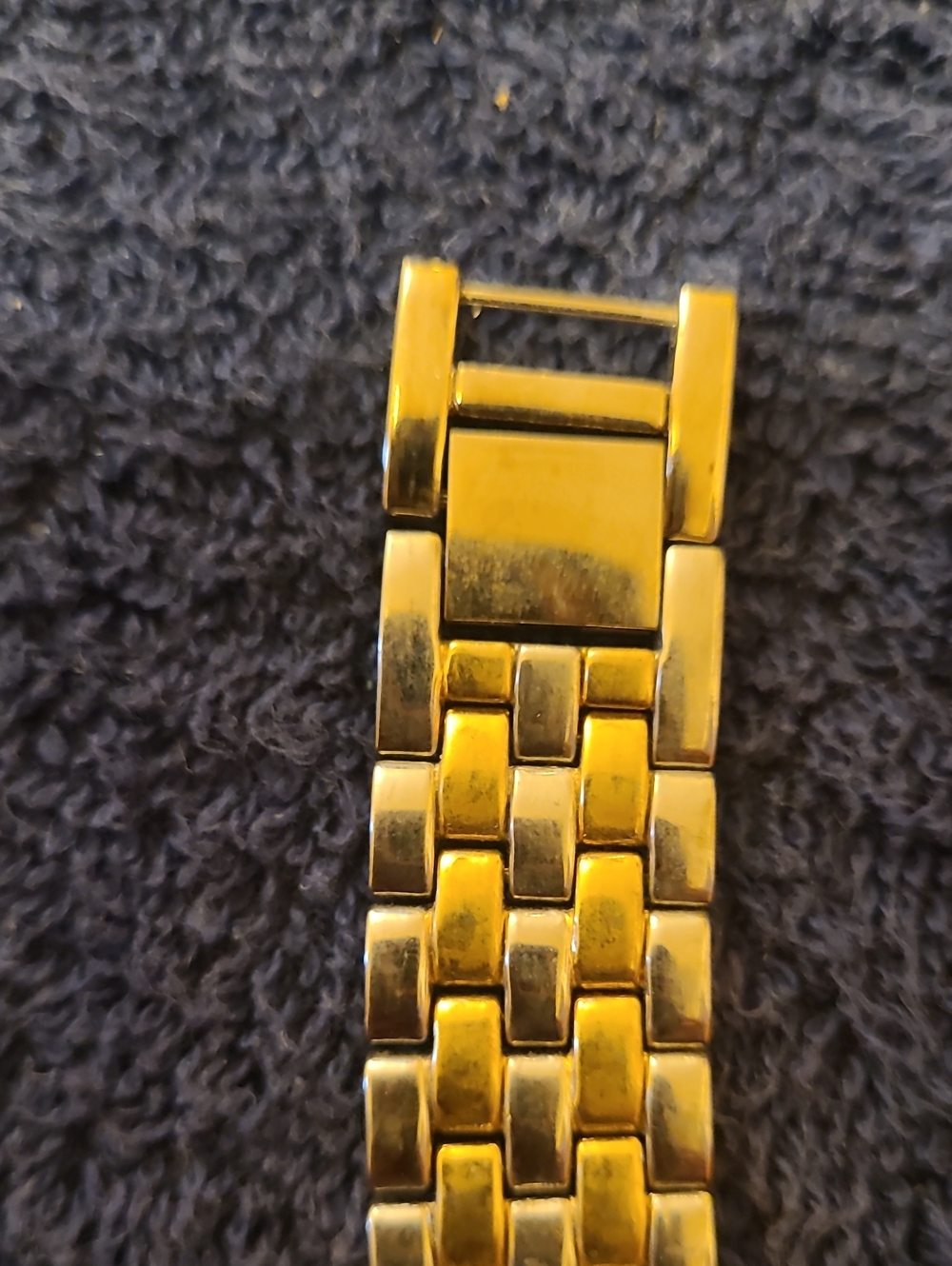 Disney Gold Tone Mermaid Bracelet Watch with Floral Dial - Picture 4 of 5